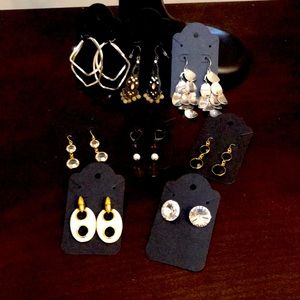 Lot of 8 pairs of Earrings